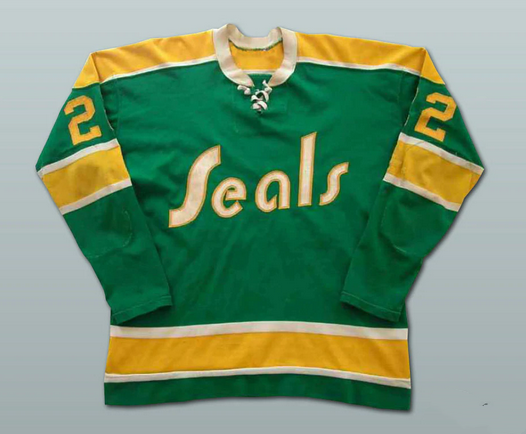 Men's Green Oakland Seals Customized Stitched Jersey
